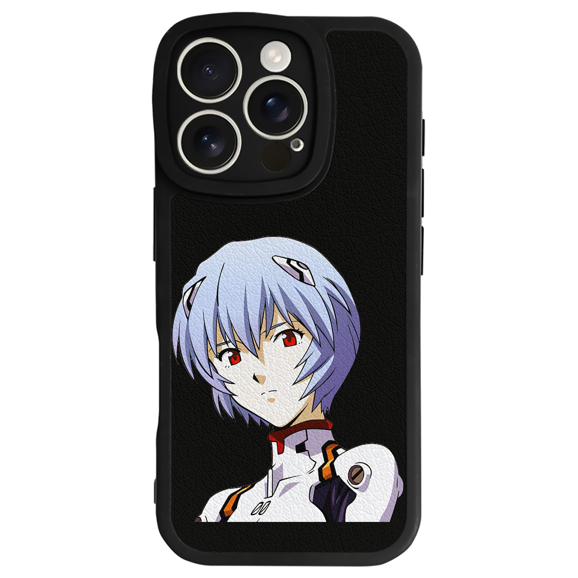 （画像用） EVA 新世紀エヴァンゲリオン 【iPhone 16シリーズ対応】シリコンスマホケース（レザー調） 材質：シリコン